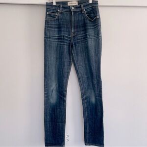 Reformation high-rise, slim, stretch, jeans [27, Dark Blue]